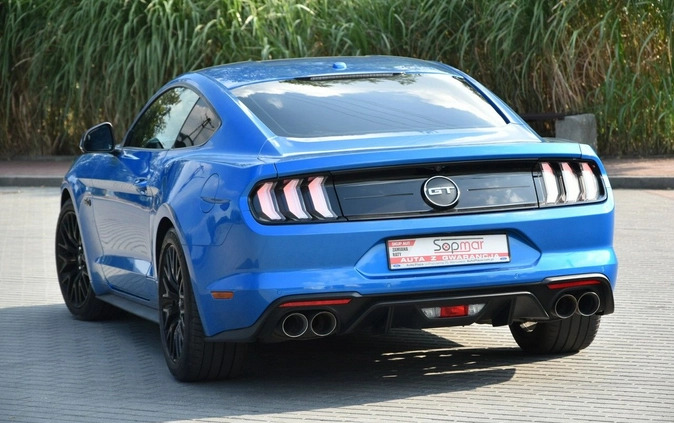 Ford Mustang cena 212000 przebieg: 54000, rok produkcji 2019 z Szczecinek małe 379